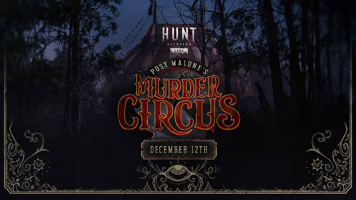 Post Malone’s Murder Circus Coming to Hunt: Showdown 1896 on Dec 12th!